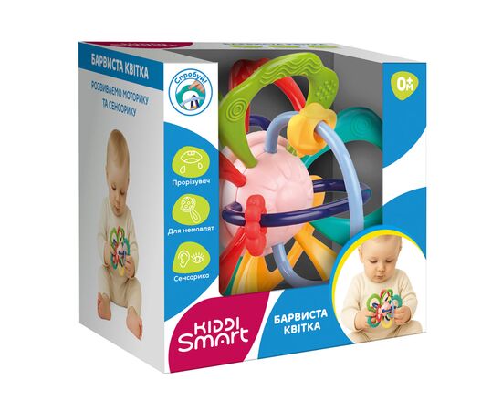 Развивающая игрушка Kiddi Smart Яркий цветок (DM321-UA), изображение 4