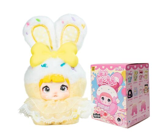 Мягкая игрушка Pop Top с кольцом-сюрпризом Hi TOY Nommi Зайчата (HC023), изображение 11