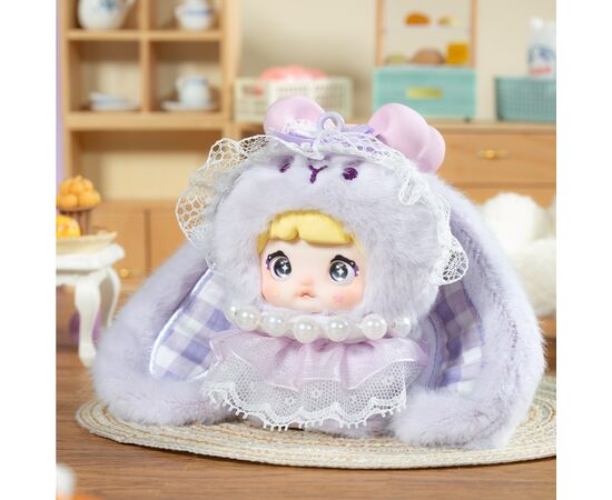 Мягкая игрушка Pop Top с кольцом-сюрпризом Hi TOY Nommi Зайчата (HC023), изображение 7