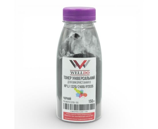 Тонер HP LJ 1320/1160/ STATIC CONTROL 150г/фасовка Welldo (UWDTH1320U-150)
