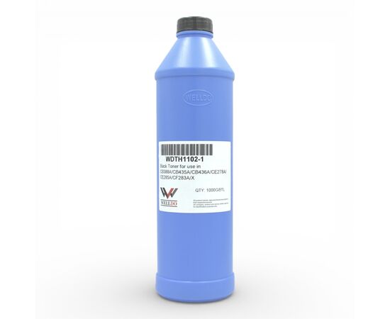 Тонер HP LJ P1560/1566/1600/1606/1530/1005/1006 Universal 1кг Welldo (WDTH1102-1)