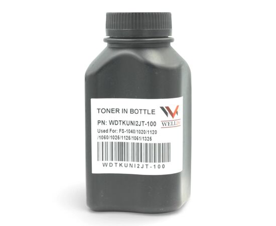 Тонер Kyocera TK-1110/1120, TOMOEGAWA, 100г Welldo (WDTKUNI2JT-100)
