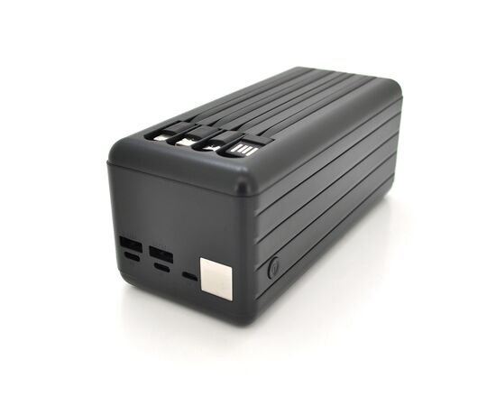 Батарея универсальная ACL 80000mAh, 4*USB, with Cable(USB/Micro/Type-C/Lighting), Black (PW-108), изображение 2