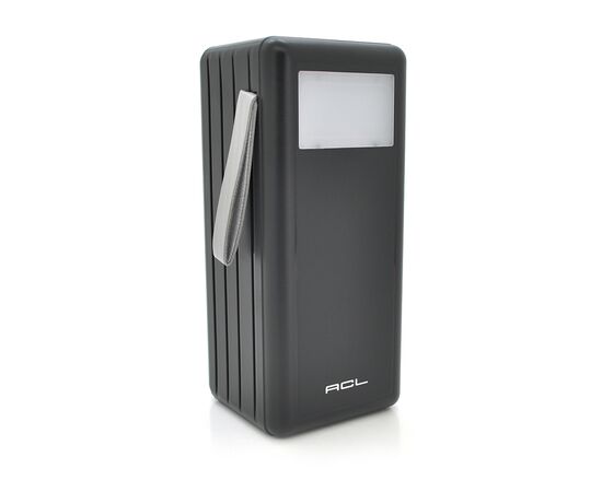 Батарея универсальная ACL 80000mAh, 4*USB, with Cable(USB/Micro/Type-C/Lighting), Black (PW-108)