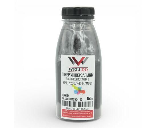 Тонер HP LJ P4014/4015/4515/Canon LBP351/352/3950, фасовка 150г Welldo (UWDTH4250-150)