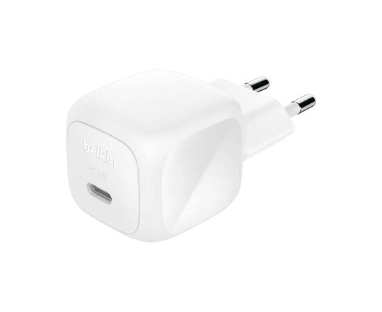 Зарядное устройство Belkin USB-C PD45W PPS white (WCA013KQWH)