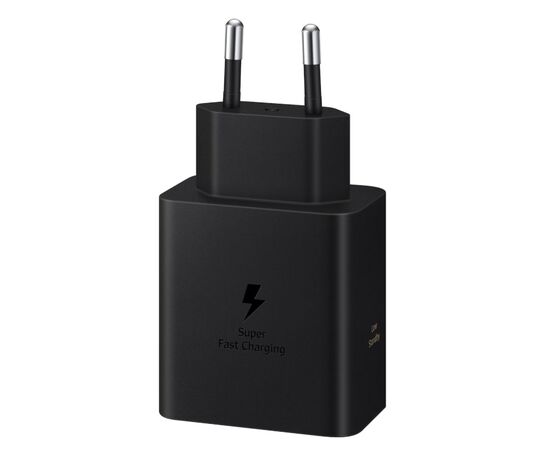 Зарядний пристрій Samsung USB-C PD60W PPS black (EP-T6010NBEGWW), зображення 3
