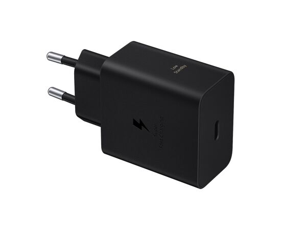 Зарядний пристрій Samsung USB-C PD60W PPS black (EP-T6010NBEGWW)