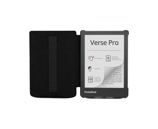 Чехол для электронной книги Pocketbook 619_629_634 Shell-Strap Black (SH-ST-634-BK-WW), изображение 4