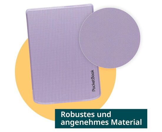 Чохол до електронної книги Pocketbook 619_629_634 Shell-TR Light Purple (SH-TR-634-LPL-WW), зображення 5