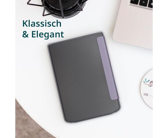 Чохол до електронної книги Pocketbook 619_629_634 Shell-TR Light Purple (SH-TR-634-LPL-WW), зображення 6