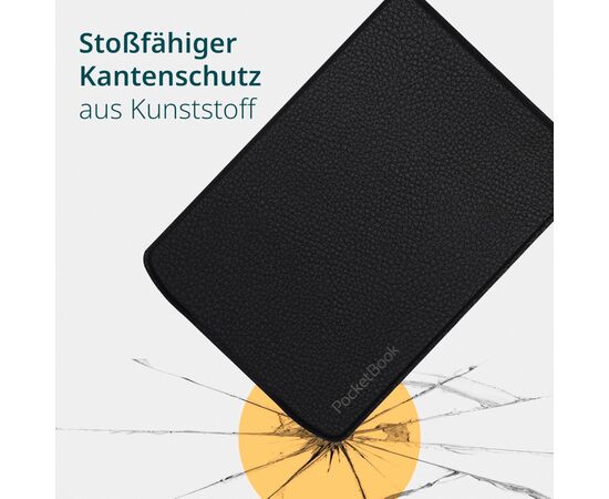 Чехол для электронной книги Pocketbook 619_629_634 Shell-TR Black (SH-TR-634-BK-WW), изображение 3
