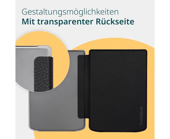 Чехол для электронной книги Pocketbook 619_629_634 Shell-TR Black (SH-TR-634-BK-WW), изображение 6