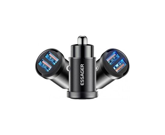 Зарядное устройство Essager 2xUSB 30W black (ECC2A-TL01), изображение 3