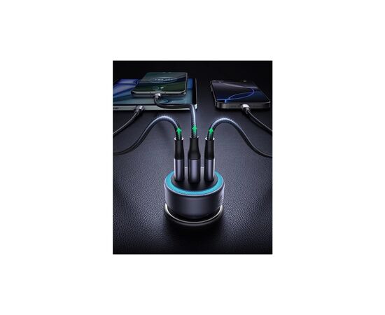 Зарядное устройство Ugreen 2xUSB-C PD30W + 1xUSB QC3.0 EC307 gray (45843), изображение 3