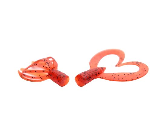 Силикон рыболовный Keitech Little Spider 2" (8 шт/уп) PAL01 Chartreuse Red Flk (1551.11.75), изображение 4