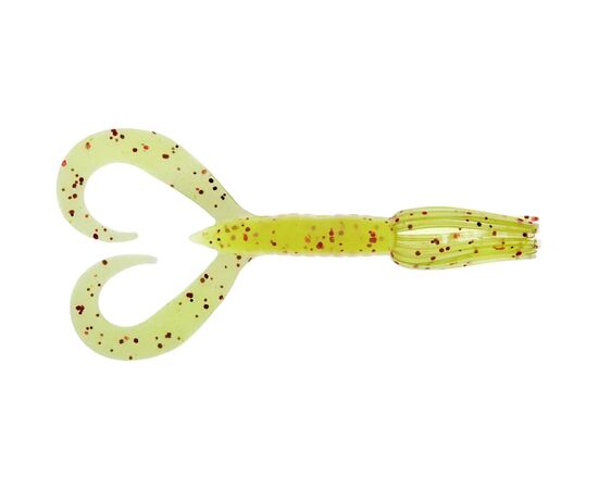 Силикон рыболовный Keitech Little Spider 2" (8 шт/уп) PAL01 Chartreuse Red Flk (1551.11.75)