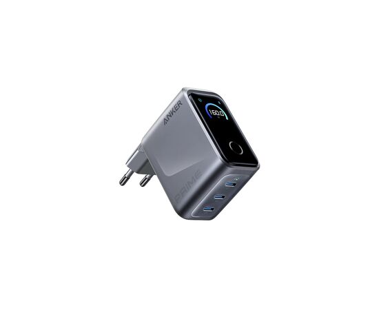 Зарядное устройство Anker 3xUSB-C PD3.1 160W GaNPrime w Display silver (A2687341)