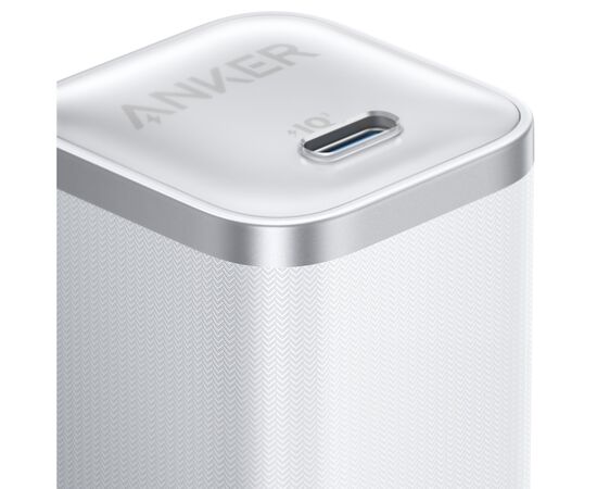 Зарядное устройство Anker USB-C 45W Nano Charger white (A2692L21), изображение 4
