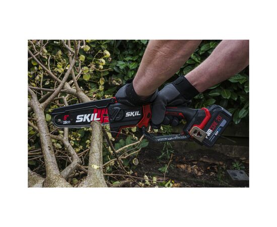 Цепная пила Skil SKIL 0512 CA Li-Ion 20V, аккумуляторная бесщеточная, 2x2.5Ah (GS1E0512CA+BC1E3110A), изображение 5