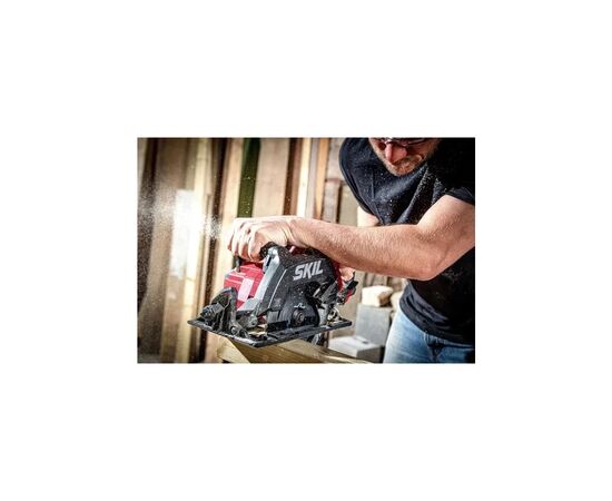 Дискова пила Skil 3572 FA XP Li-Ion 20V, акумуляторна безщіткова (Без АКБ та ЗП) (SW1E3572FA), зображення 3