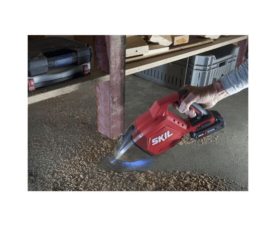 Пылесос строительный Skil 3158 CA Li-Ion 20V (Без АКБ и ЗУ) (VA1E3158CA), изображение 2