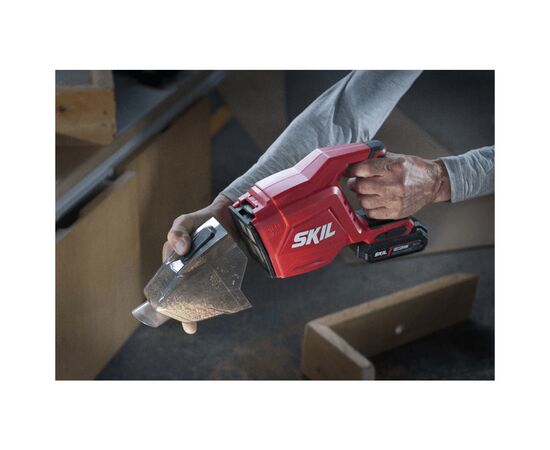 Пылесос строительный Skil 3158 CA Li-Ion 20V (Без АКБ и ЗУ) (VA1E3158CA), изображение 5