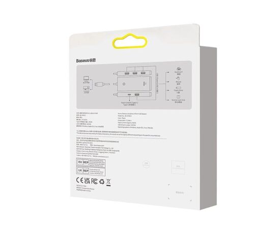 Концентратор Baseus USB 3.0 4xUSB 2.0m black (WKQX030201), зображення 8