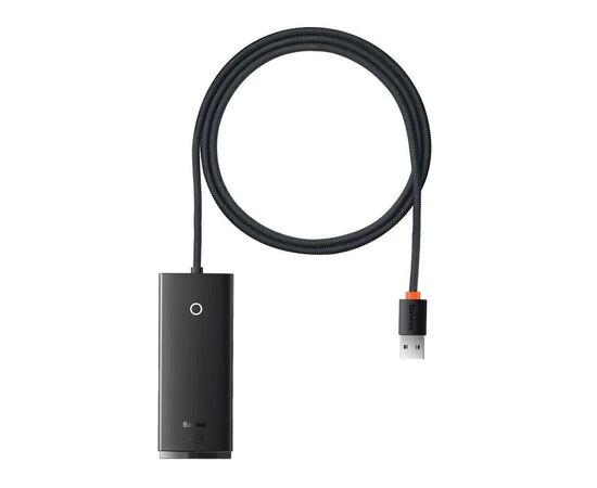 Концентратор Baseus USB 3.0 4xUSB 2.0m black (WKQX030201)
