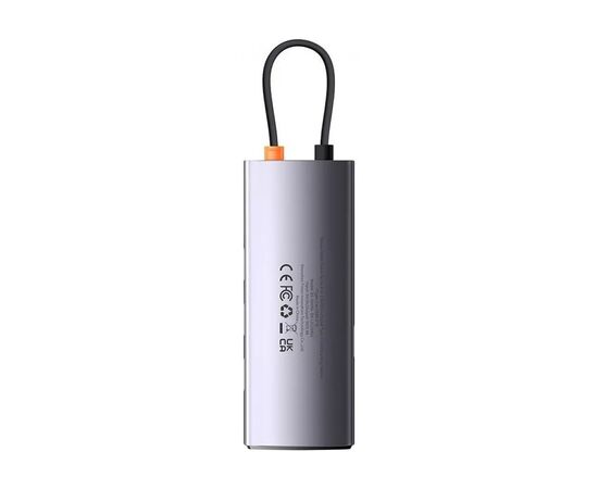 Концентратор Baseus USB-C 4-in-1 4xUSB 3.0 gray (WKWG070013), изображение 4