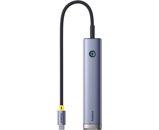 Концентратор Baseus USB-C 7-Port HDMI 4K60Hz + 2xUSB 3.0 + PD + SD/TF 3.0 + 3.5mm gray (B00052803811-02), изображение 3