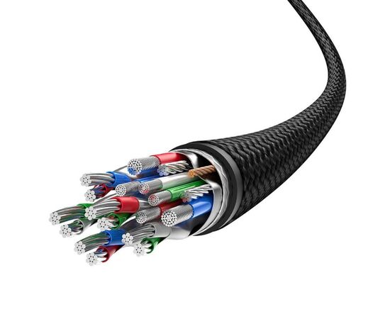 Концентратор Baseus USB-C 7-Port HDMI 4K60Hz + 2xUSB 3.0 + PD + SD/TF 3.0 + 3.5mm gray (B00052803811-02), изображение 6