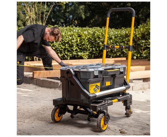 Візок вантажний Stanley розкладна, до 70/137кг, матеріал сталь, вага 7,4кг (SXWT-FT585), зображення 2