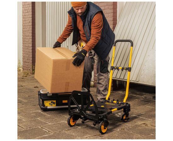 Візок вантажний Stanley розкладна, до 70/137кг, матеріал сталь, вага 7,4кг (SXWT-FT585), зображення 3