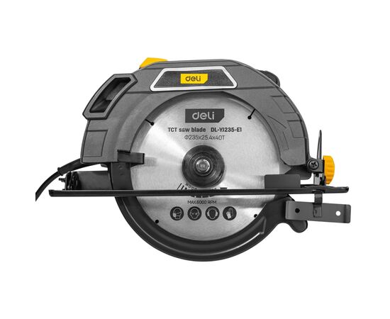Дисковая пила Deli 2200 Вт, 9-1/4"40T (EDL-YJ235-E1), изображение 2