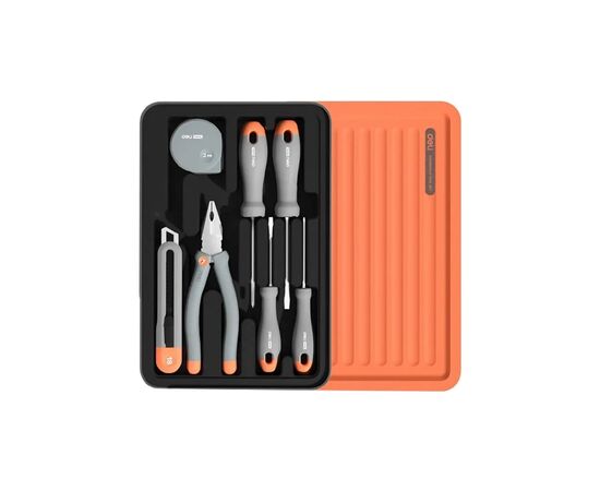 Набор инструментов Deli 7 шт. в модульном кейсе (H1001-D)