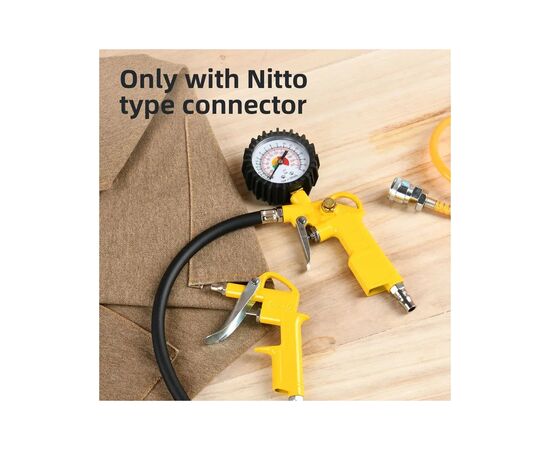 Набор инструментов Deli пневматических 5 шт (EDL-QPQ-990G-5), изображение 3