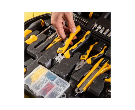 Набор инструментов Deli для ремонта телекоммуникационных сетей, 124 шт. (DL5969), изображение 2