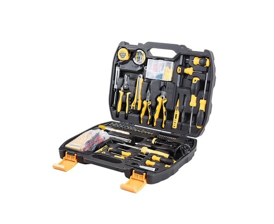 Набор инструментов Deli для ремонта телекоммуникационных сетей, 124 шт. (DL5969), изображение 3