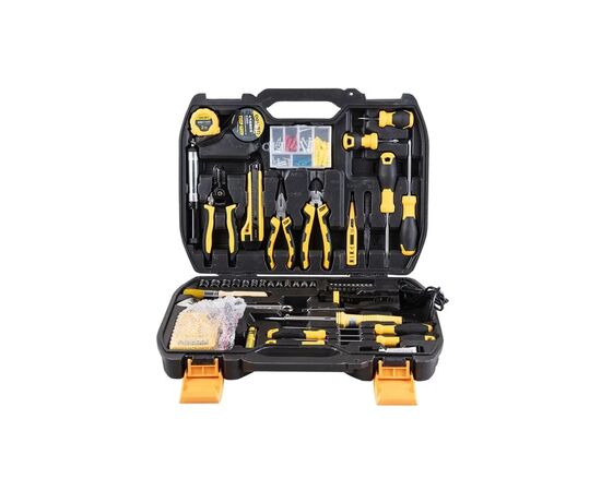 Набор инструментов Deli для ремонта телекоммуникационных сетей, 124 шт. (DL5969)