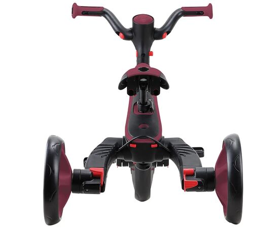 Детский велосипед Globber Explorer trike Foldable 4 в 1, бордовий (732-202-2), изображение 9