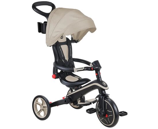 Детский велосипед Globber Explorer trike Foldable 4 в 1, пісочний (732-466-2)