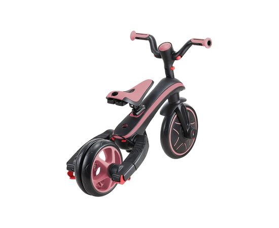 Детский велосипед Globber Explorer trike Foldable 4 в 1, рожевий (732-210-2), изображение 11