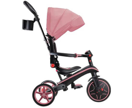 Детский велосипед Globber Explorer trike Foldable 4 в 1, рожевий (732-210-2), изображение 2