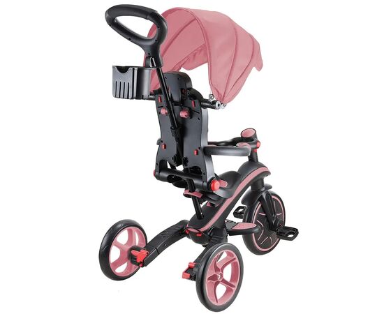 Детский велосипед Globber Explorer trike Foldable 4 в 1, рожевий (732-210-2), изображение 3