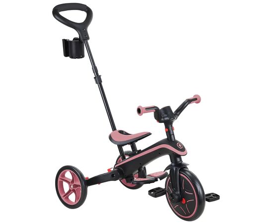 Детский велосипед Globber Explorer trike Foldable 4 в 1, рожевий (732-210-2), изображение 4