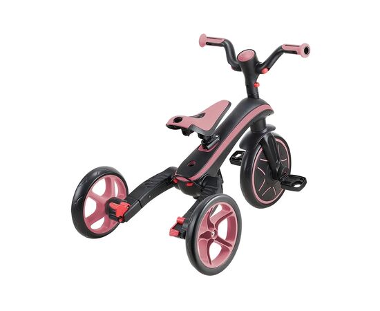 Детский велосипед Globber Explorer trike Foldable 4 в 1, рожевий (732-210-2), изображение 8