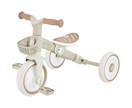 Детский велосипед Globber Learning trike plus 2 в 1 кокосовий (737-466)