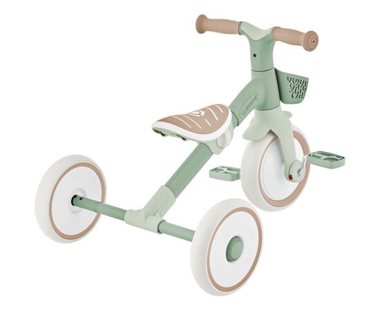 Детский велосипед Globber Learning trike plus 2 в 1 фісташковий (737-109), изображение 2