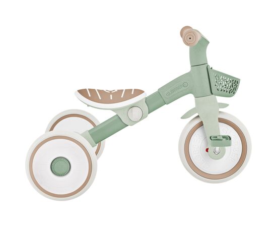 Детский велосипед Globber Learning trike plus 2 в 1 фісташковий (737-109), изображение 8
